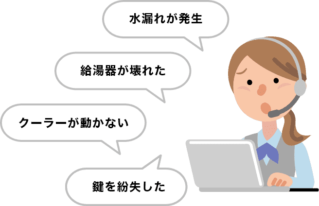 1業者手配までおこなうコールセンター