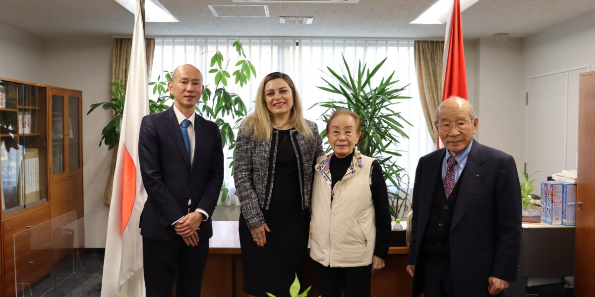 ギュミュシュカヤ総領事が在大阪トルコ共和国名誉総領事館に訪問されました！