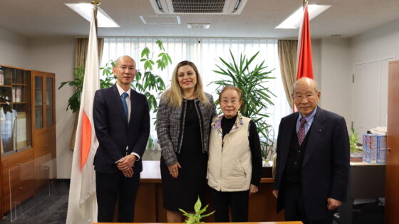 ギュミュシュカヤ総領事が在大阪トルコ共和国名誉総領事館に訪問されました！